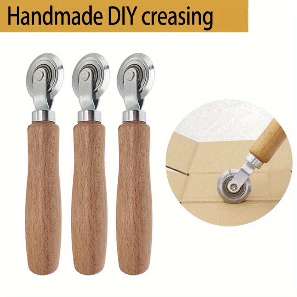 Art Craft Materials - 1 DIY Creasing Wheel - Craft