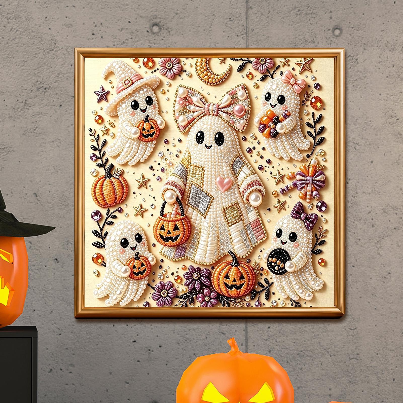 Art And Craft Studio - Pearl Painting Kits Adults DIY Spooky