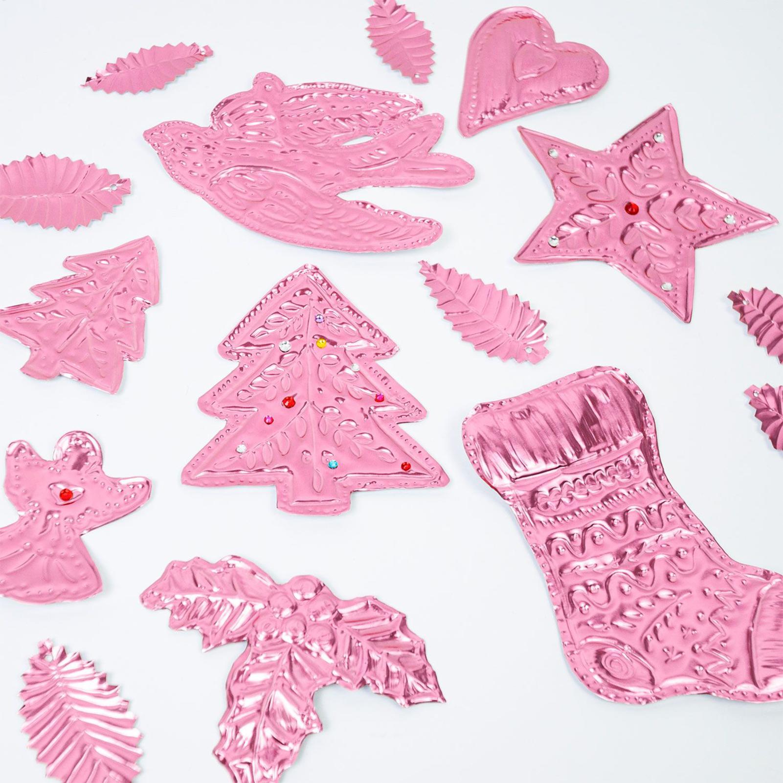 Embossing Foil 8 Pieces Alumin - Art Craft For Christmas 评论和价格