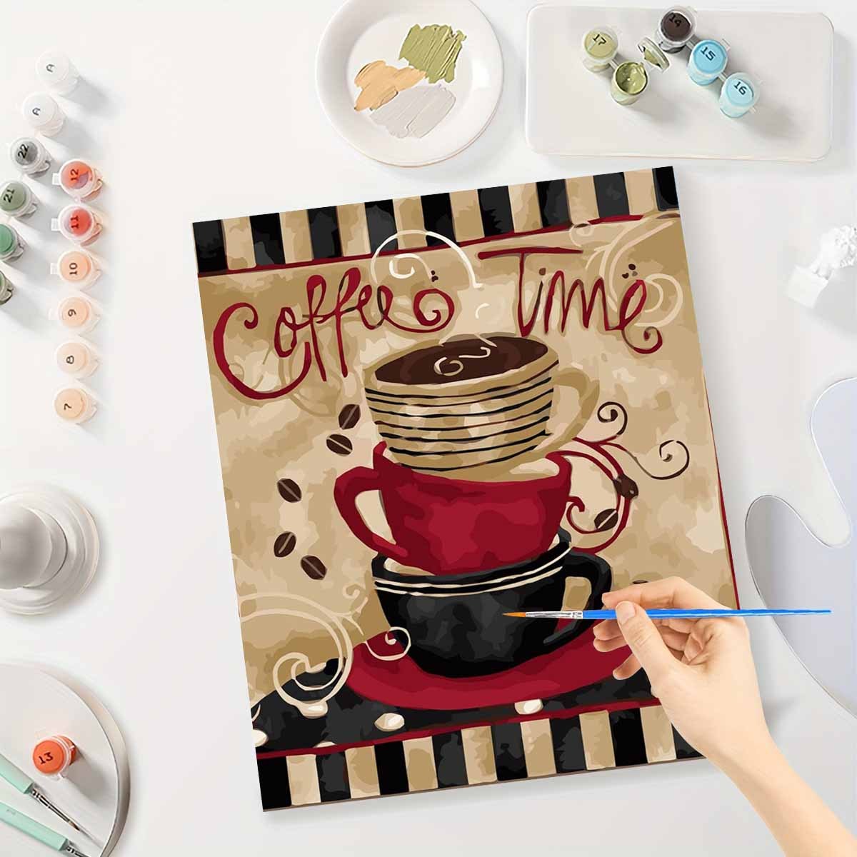 Paint By Numbers Kit for Adult - Art Craft Cup 评论和价格