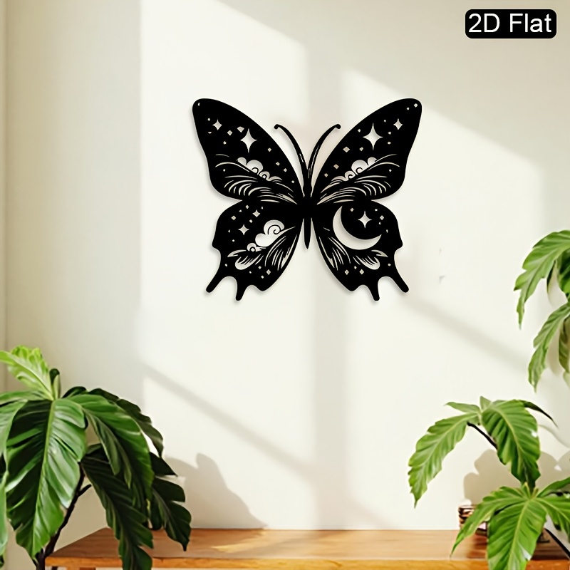 CIFBUY Metal Wall Art Moon But - Art Craft Night 评论和价格