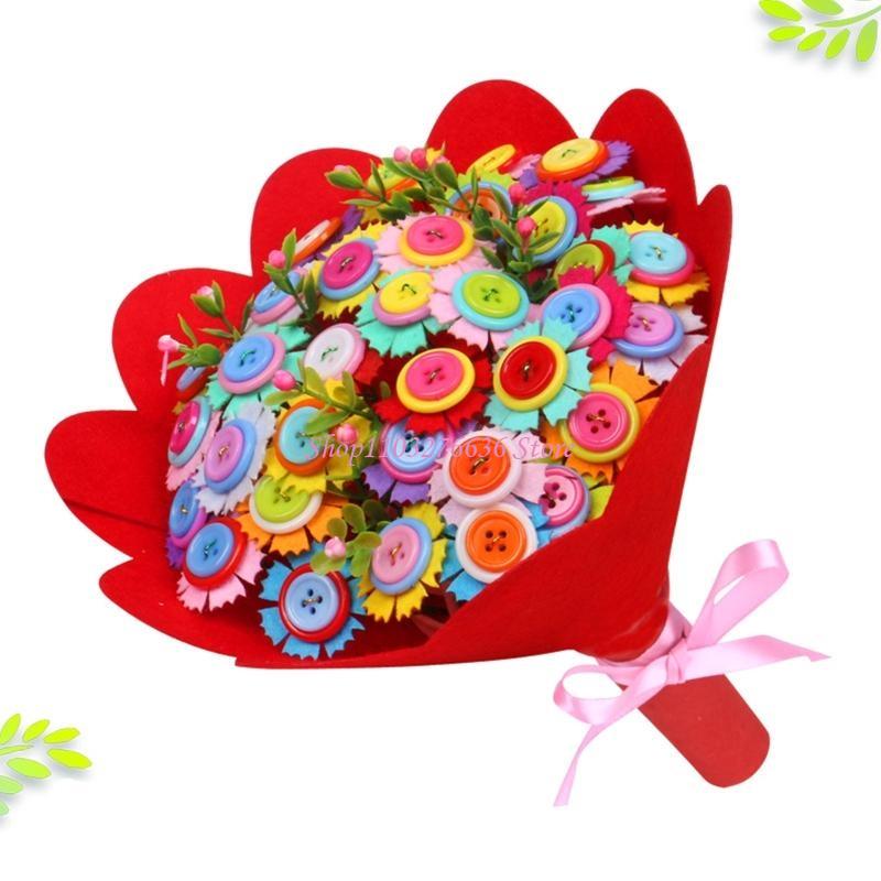 R6FD Diy Bridal Bouquet Materi - Art And Craft For Mother'S Day 评论和价格
