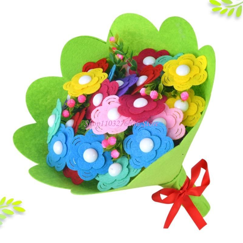 R6FD Diy Bridal Bouquet Materi - Art And Craft For Mother'S Day 评论和价格