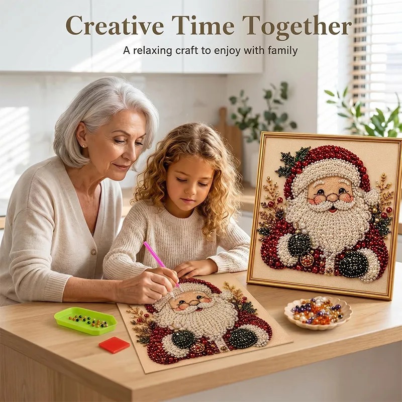 Christmas Pearl Diamond Painti - Art Craft For Christmas 评论和价格