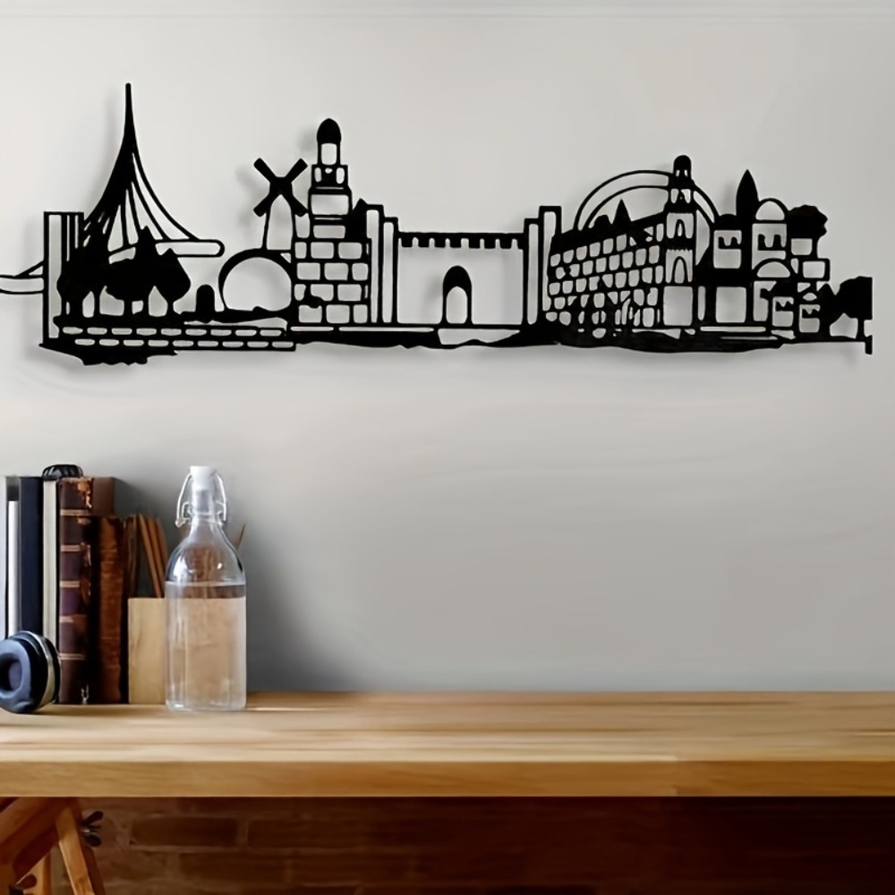 CIFBUY Metal Wall Art Jerusale - Art & Craft Voucher Code 评论和价格