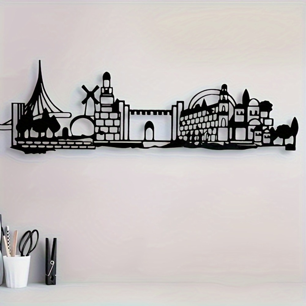 CIFBUY Metal Wall Art Jerusale - Art & Craft Voucher Code 评论和价格