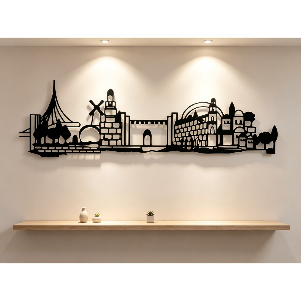 CIFBUY Metal Wall Art Jerusale - Art & Craft Voucher Code 评论和价格