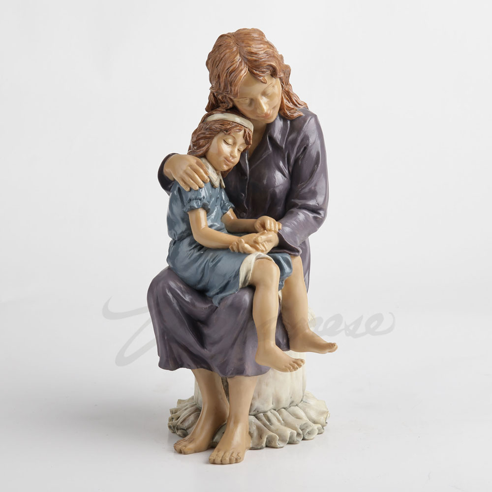 Resin Mother and Daughter Embr - Art And Craft For Mother'S Day 评论和价格