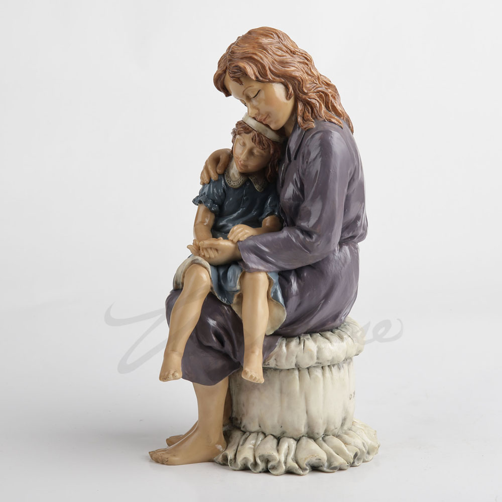 Resin Mother and Daughter Embr - Art And Craft For Mother'S Day 评论和价格