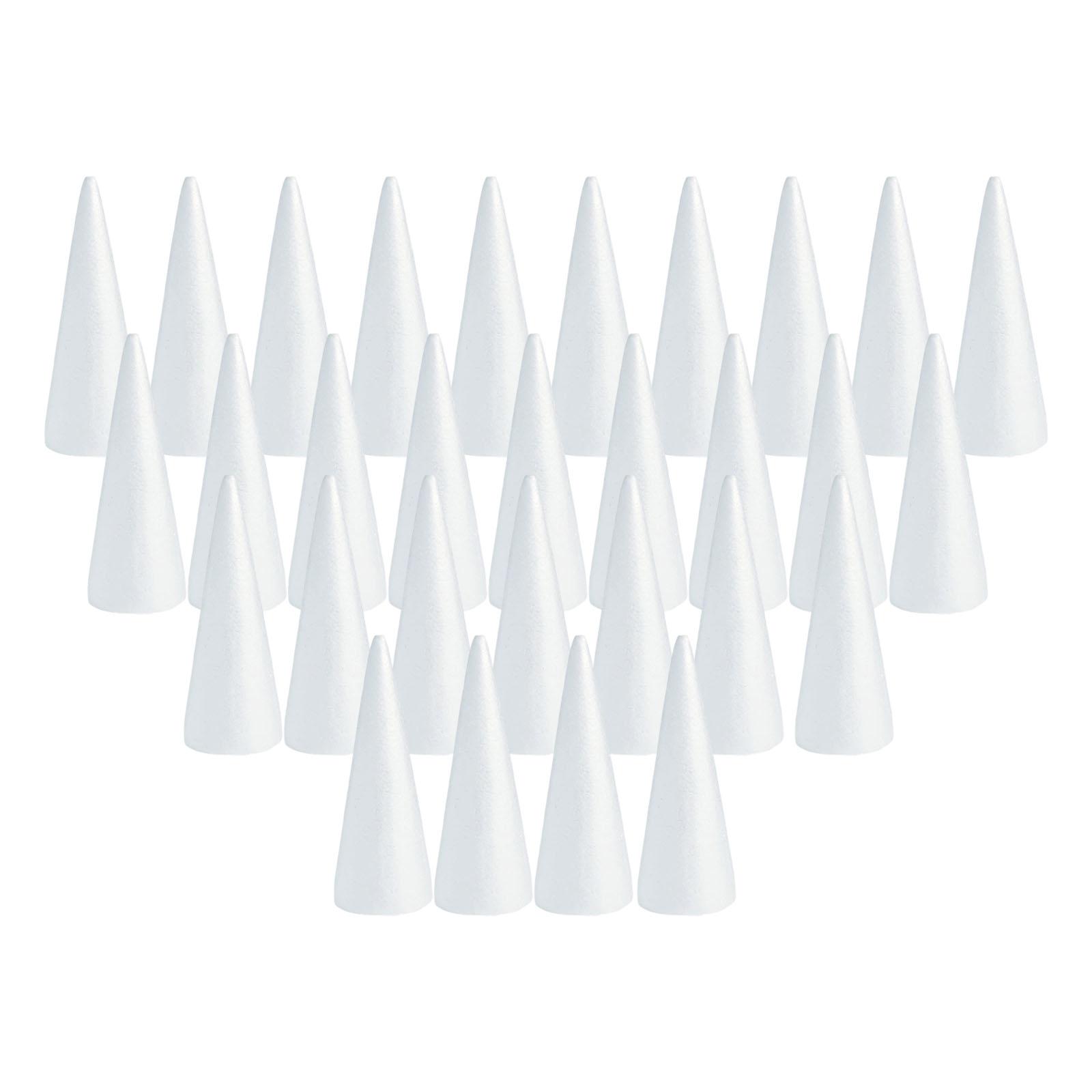 30Pcs Foam Cones for Crafts Fo - Art Craft For Christmas 评论和价格