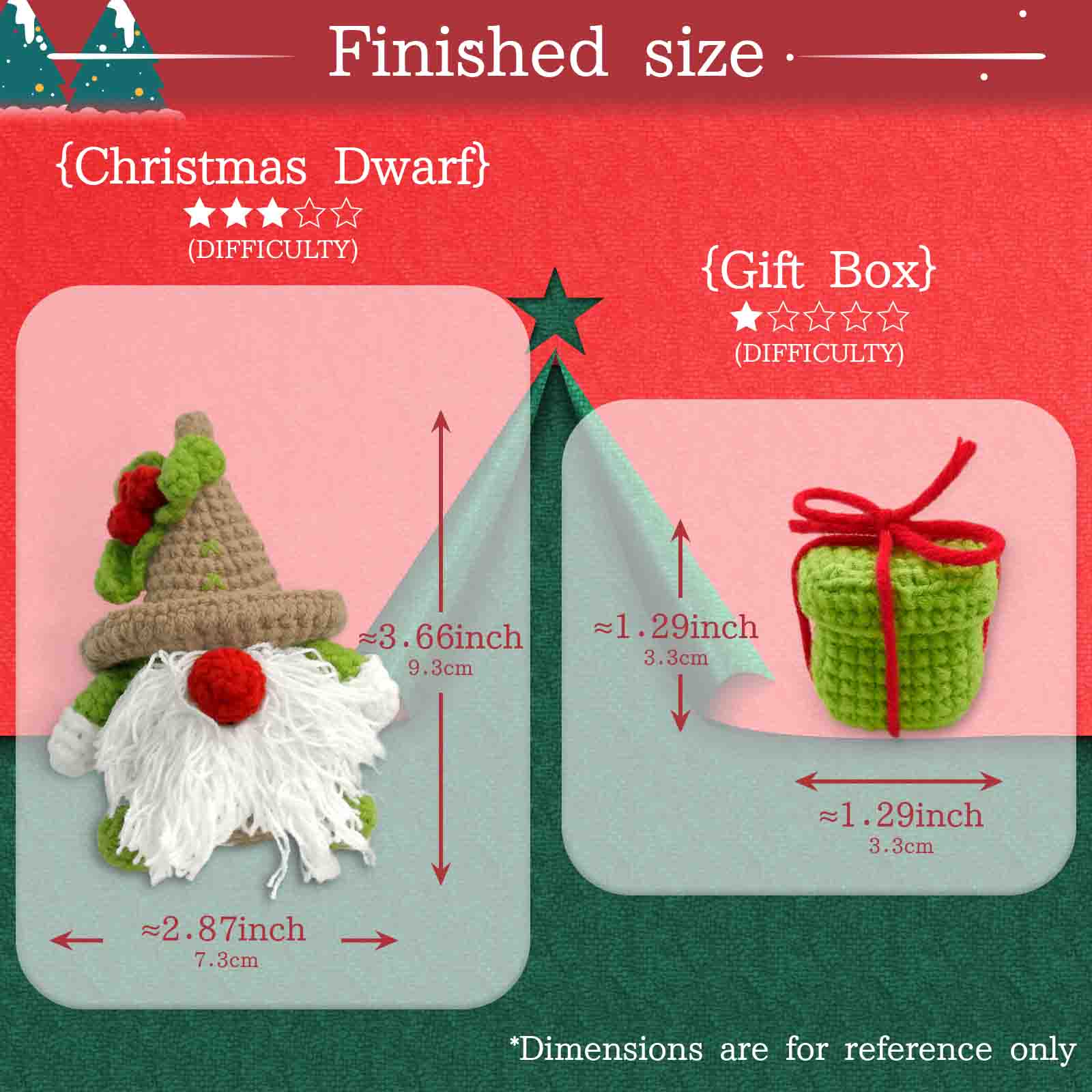 YAMAXIN 2PC Christmas Themed C - Art Craft For Christmas 评论和价格