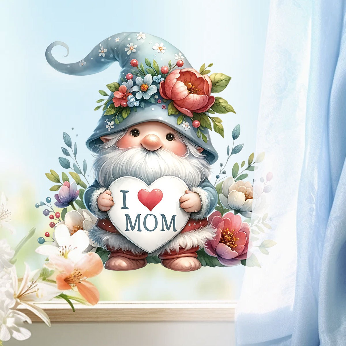 Mother Day Wall Stickers Cute  - Art And Craft For Mother'S Day 评论和价格