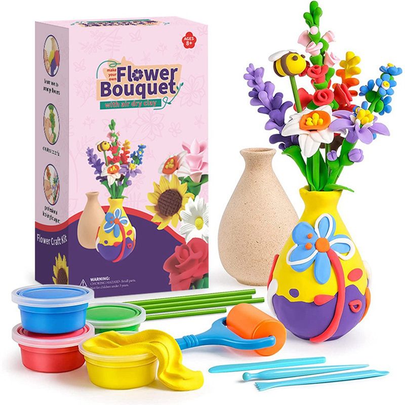 J1UL1N Flower Craft Kit For Ki - Art And Craft For Mother'S Day 评论和价格