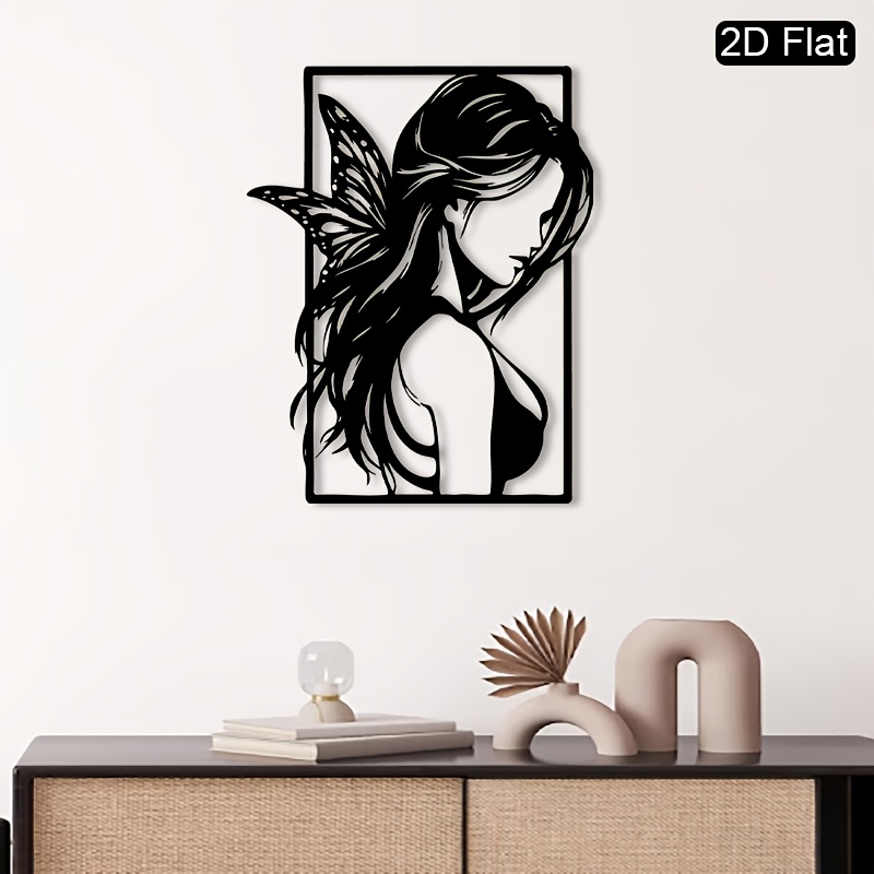 CIFBUY Fairy Silhouette Metal  - Art And Craft Studio 评论和价格