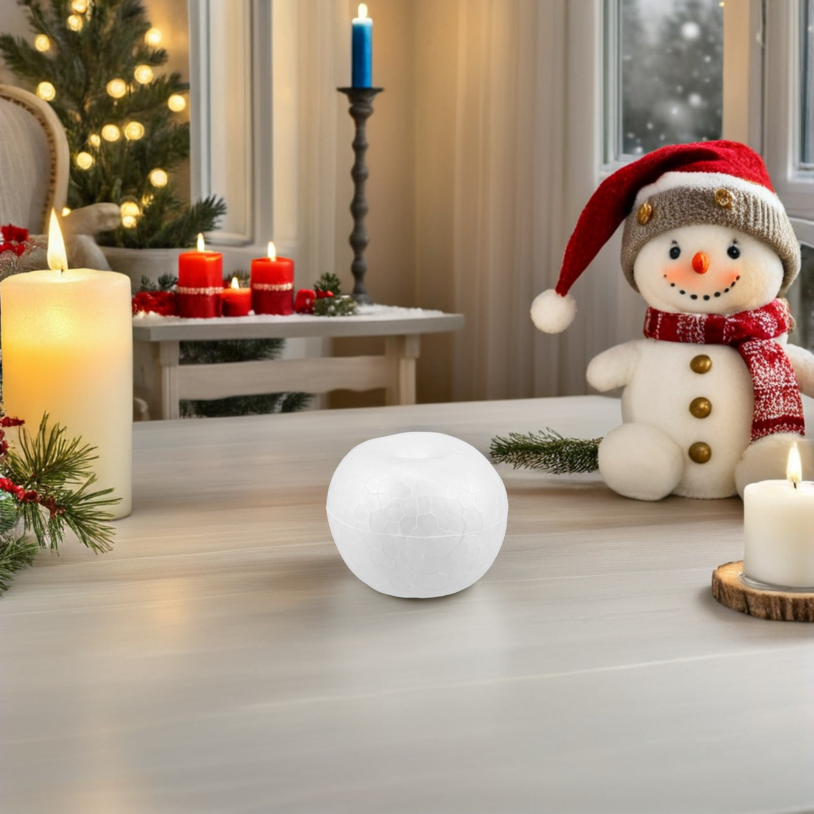 20Pcs White Foam Fruit DIY Cra - Art Craft For Christmas 评论和价格