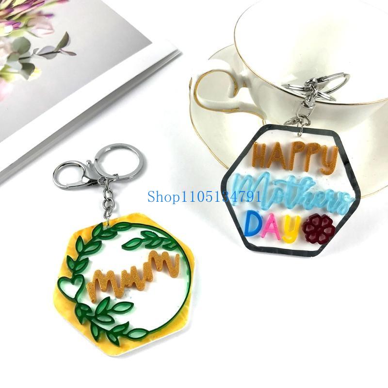 98km Mother Day Keychain Silic - Art And Craft For Mother'S Day 评论和价格