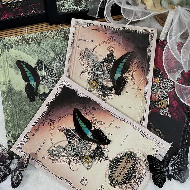 Steampunk Butterfly Frame DIY  - Art Craft Handmade 评论和价格