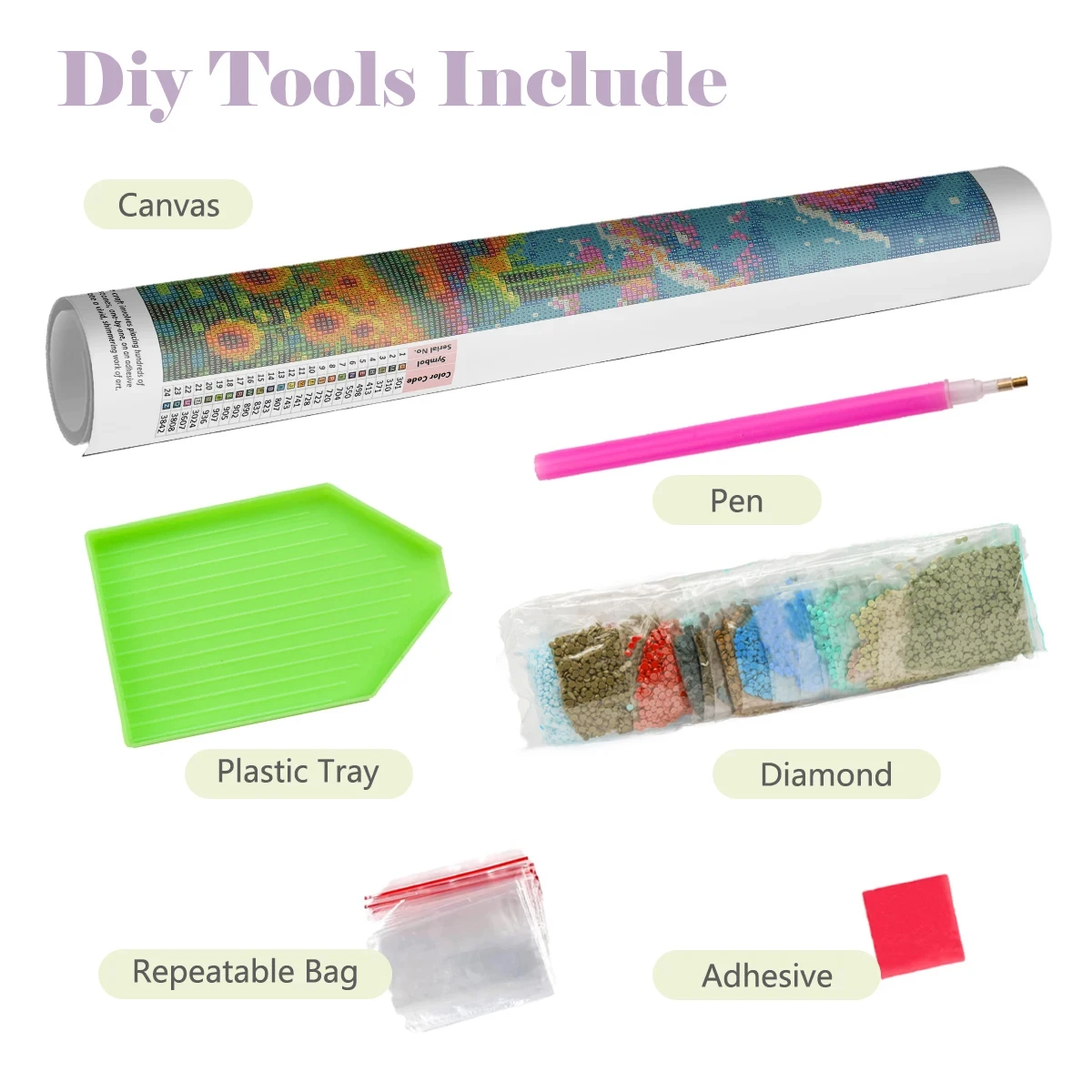 5D DIY Diamond Painting Kit St - Art Craft Night 评论和价格