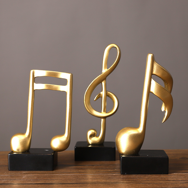 Y Minimalist Resin Music Note  - Art Craft Room Ideas 评论和价格