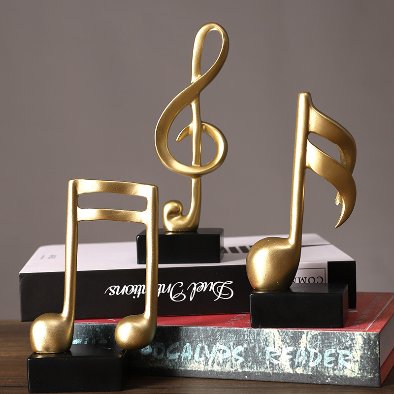Y Minimalist Resin Music Note  - Art Craft Room Ideas 评论和价格