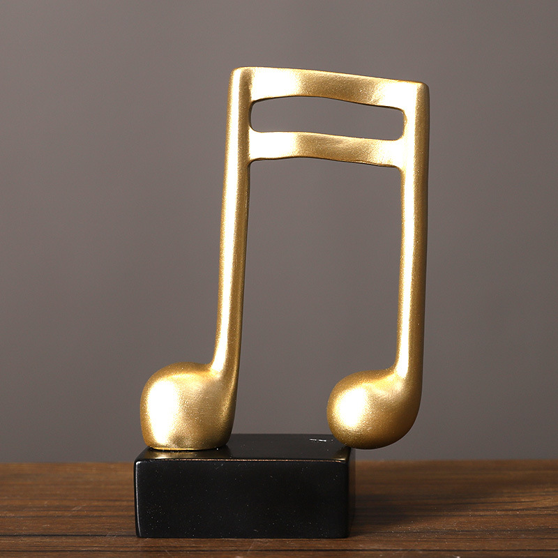Y Minimalist Resin Music Note  - Art Craft Room Ideas 评论和价格