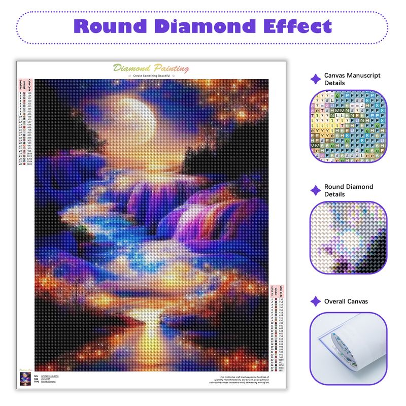 SDOYUNO DIY Diamond Painting L - Art Craft Night 评论和价格