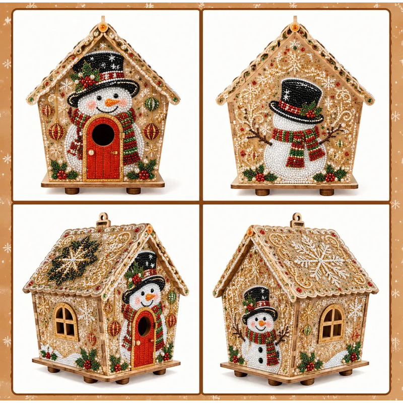Christmas Cottage Plymagic Diy - Art Craft For Christmas 评论和价格