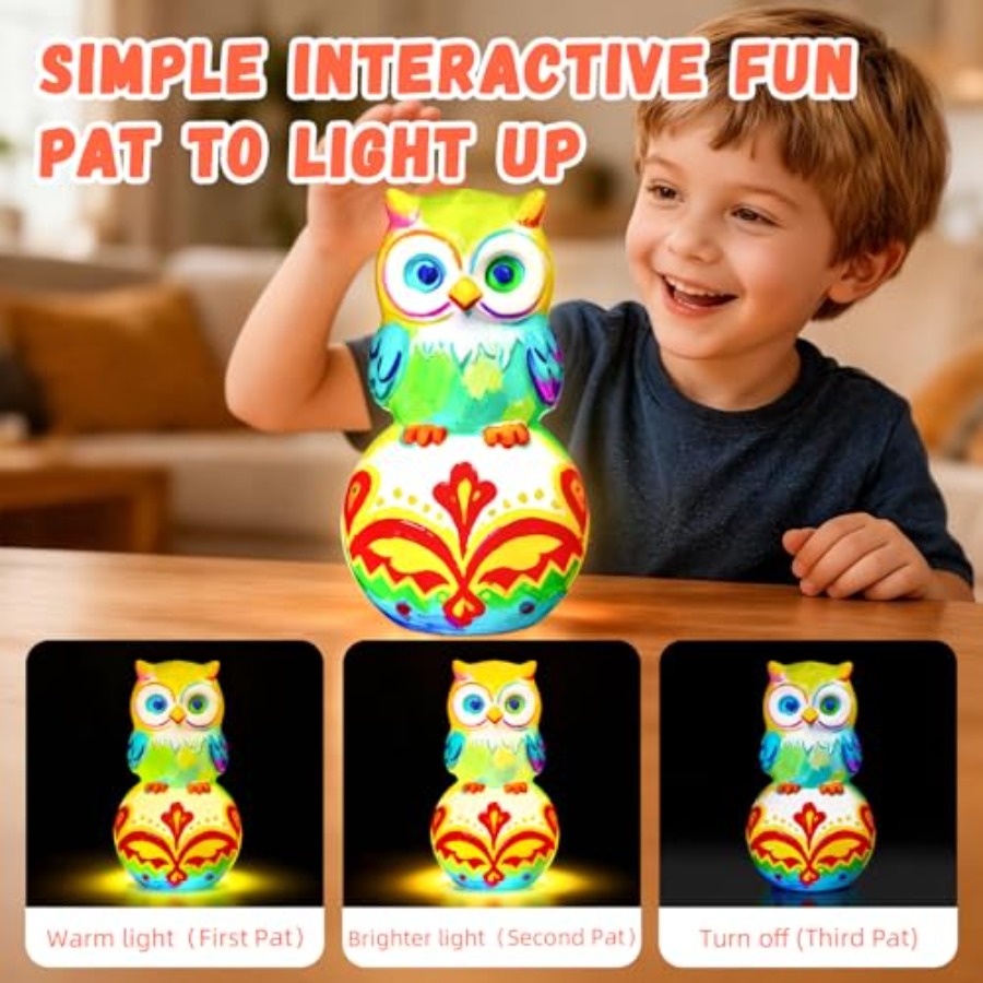 Paint Your Own Lamp Kit, Arts  - Art Craft Night 评论和价格