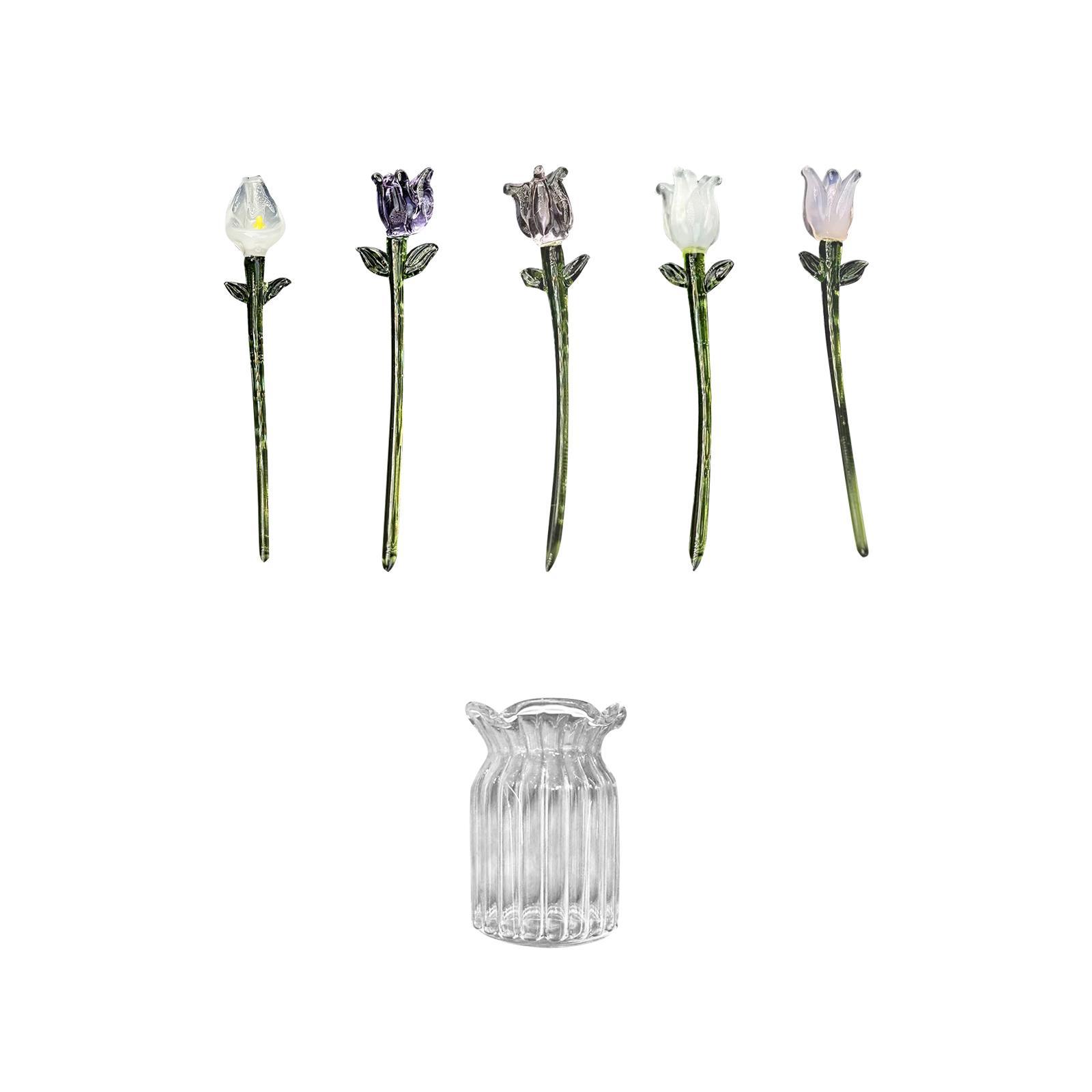 Glass Flower Home Decor Mother - Art And Craft For Mother'S Day 评论和价格