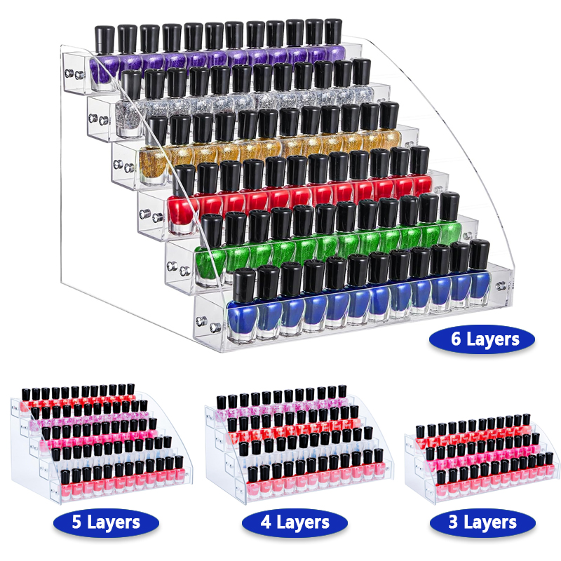 Acrylic Nail Polish Organizer  - Acrylic Pour Paint 评论和价格