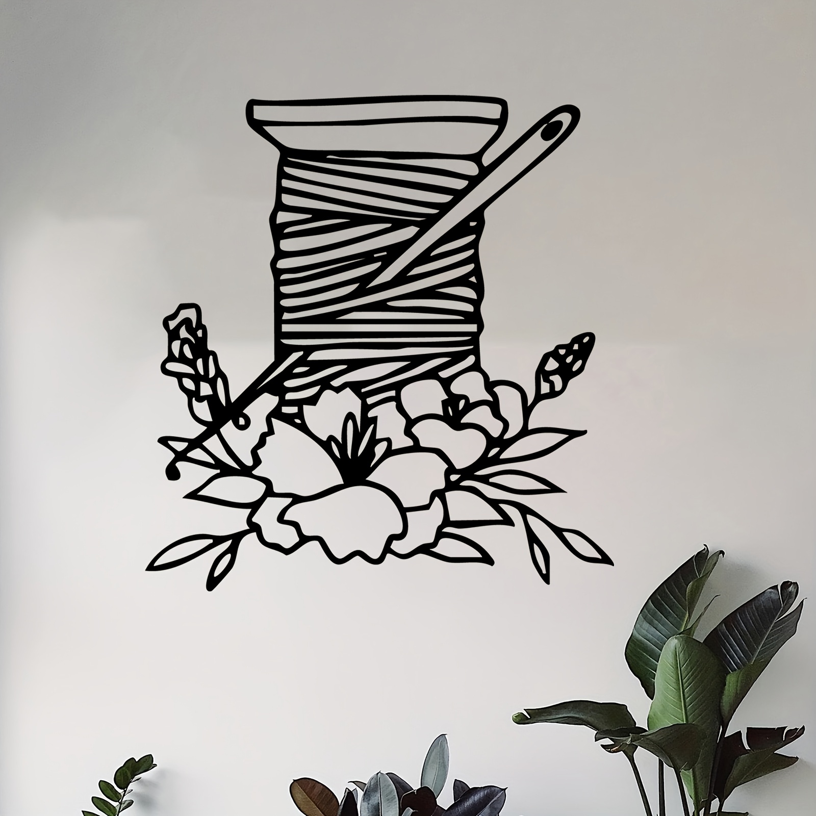 Thread Spool Floral Metal Wall - Art And Craft For Mother'S Day 评论和价格