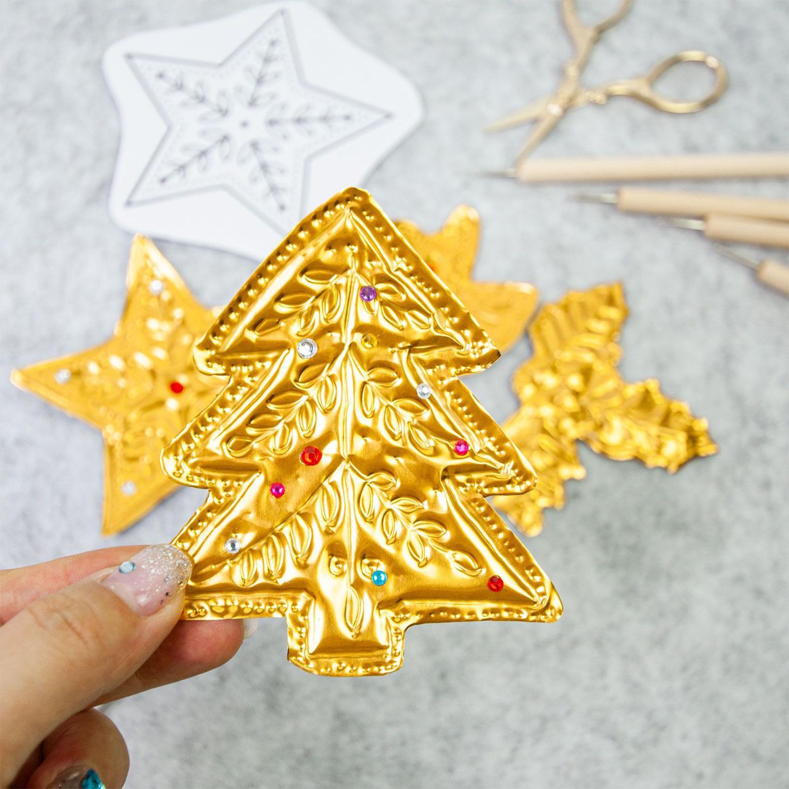 Foil Embossing Art Kit Gold an - Art Craft For Christmas 评论和价格