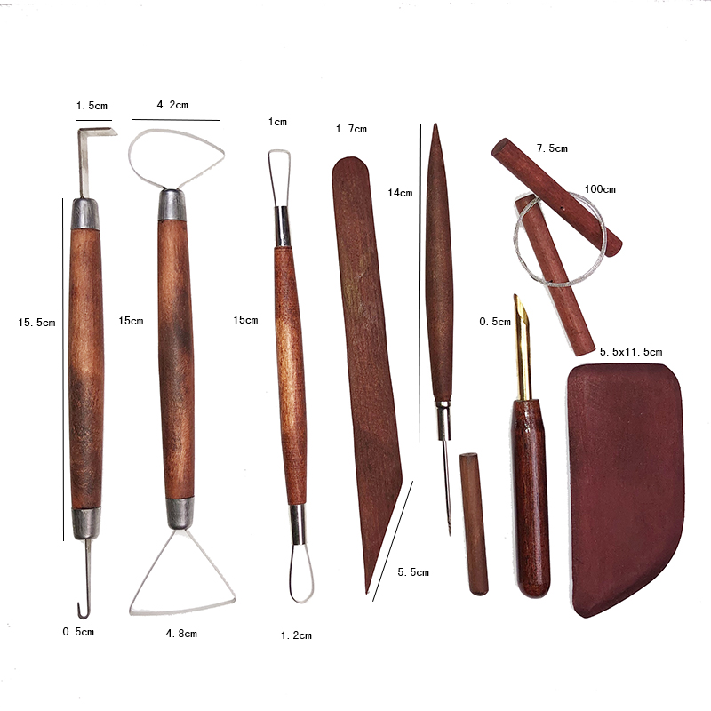 Basic Pottery Tools Kit for Ce - Art And Craft Studio 评论和价格