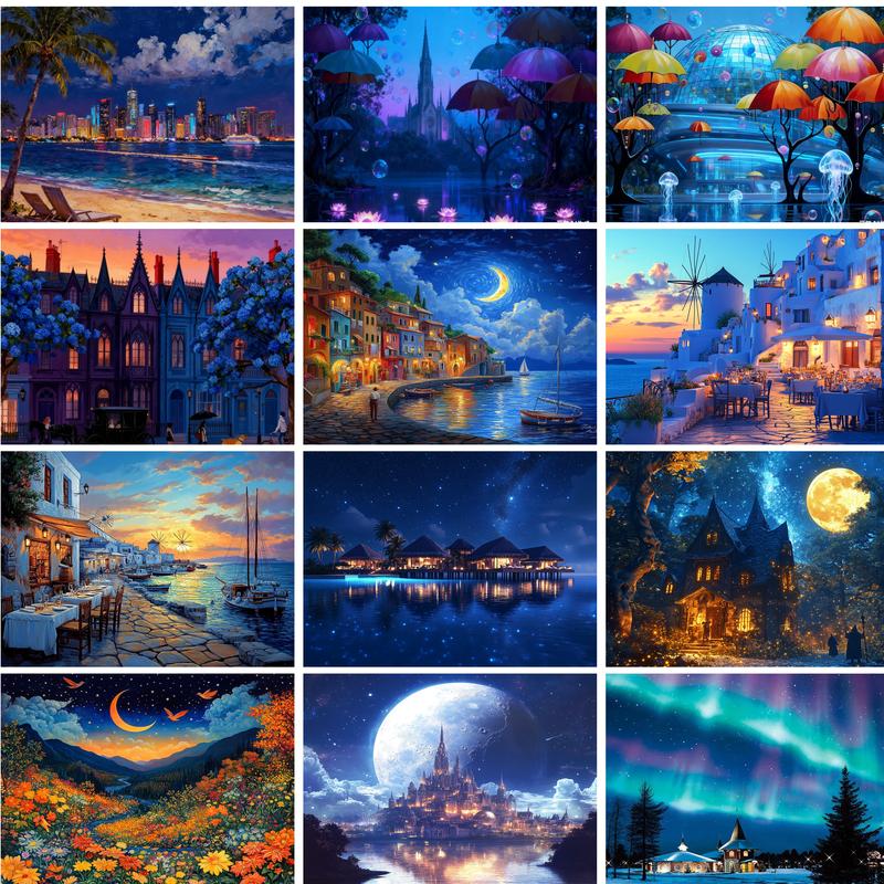 RUOPOTY Paint By Numbers Arts  - Art Craft Night 评论和价格