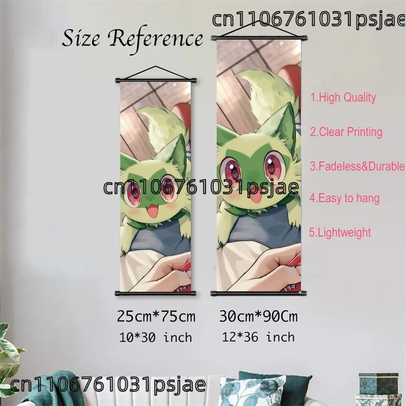 Sprigatito Scroll Art, Well -  - Art Craft And Cloth 评论和价格
