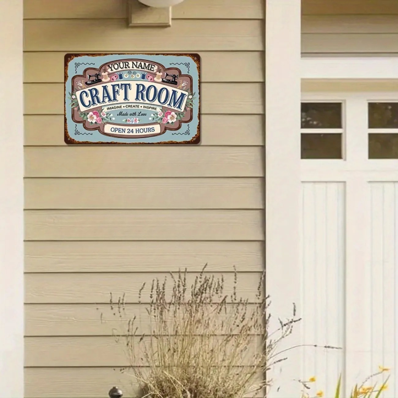 Custom Name Metal Craft Room S - Art And Craft Studio 评论和价格
