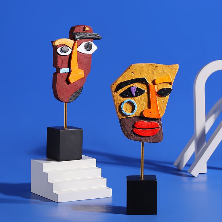 Creative Abstract Human Face C - Tv Art And Craft 评论和价格