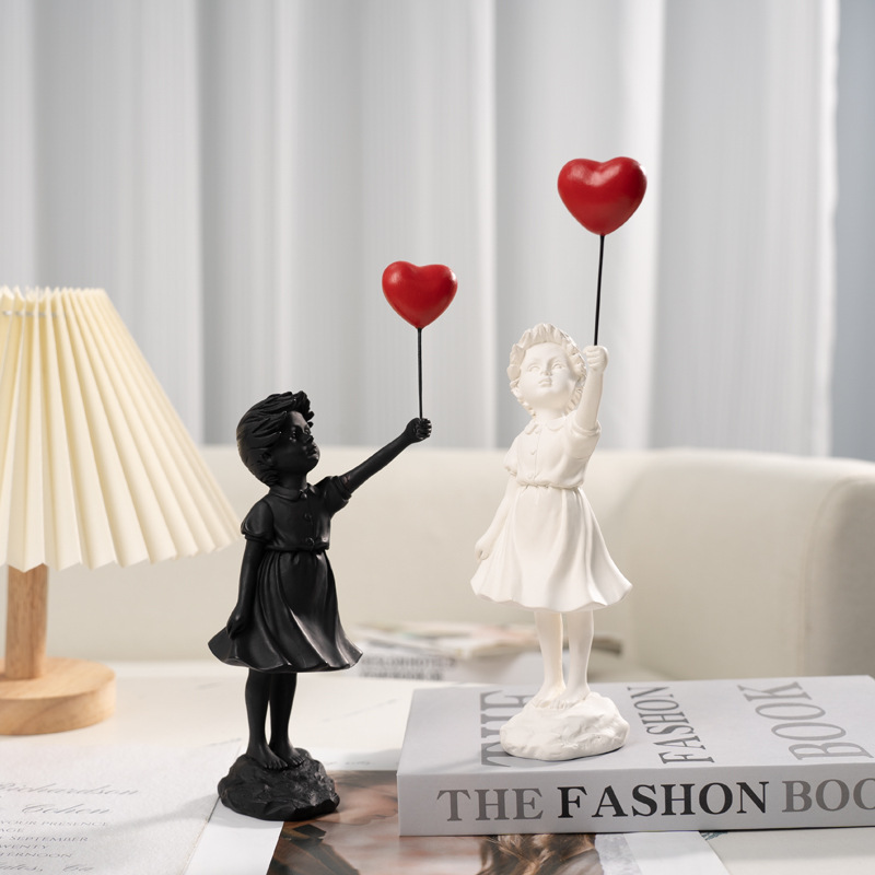 Banksy Statuette Art Crafts Tr - Art And Craft For Mother'S Day 评论和价格