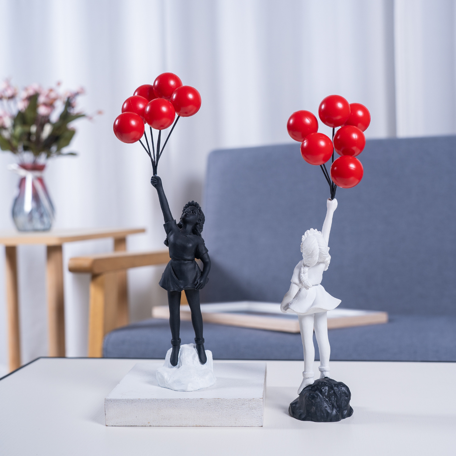 Banksy Statuette Art Crafts Tr - Art And Craft For Mother'S Day 评论和价格