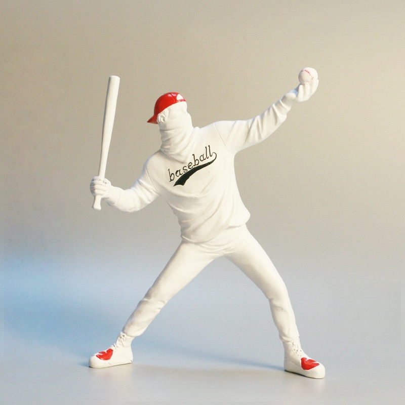 Banksy Statuette Art Crafts Tr - Art And Craft For Mother'S Day 评论和价格