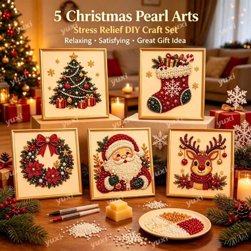 DIY 5D Christmas Diamond Paint - Art And Craft For Xmas 评论和价格