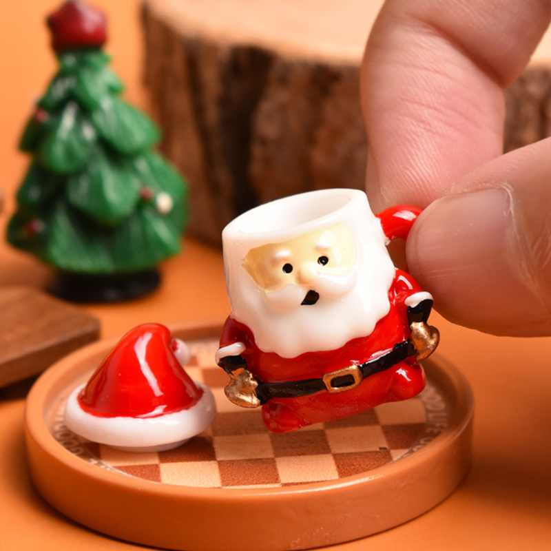 Mini Santa Teacup Ornament - R - Art Craft Activity 评论和价格