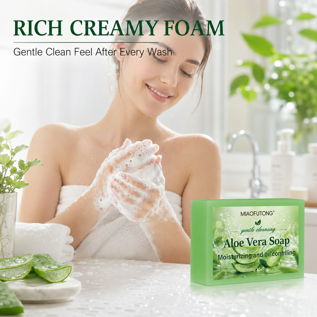 4 In 1 Aloe Vera Handmade Esse - Art Craft Handmade 评论和价格