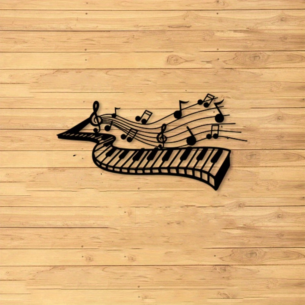 CIFBUY Metal Wall Art Piano Ke - Art And Craft Studio 评论和价格