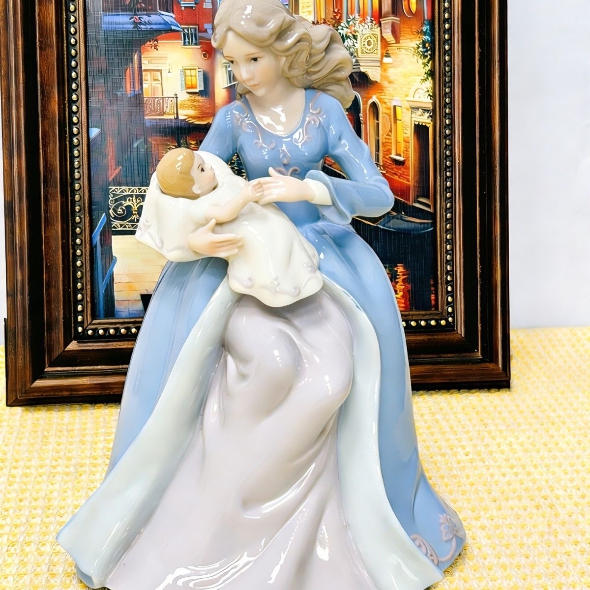 xx-Europe Mother Child Ceramic - Art And Craft For Mother'S Day 评论和价格