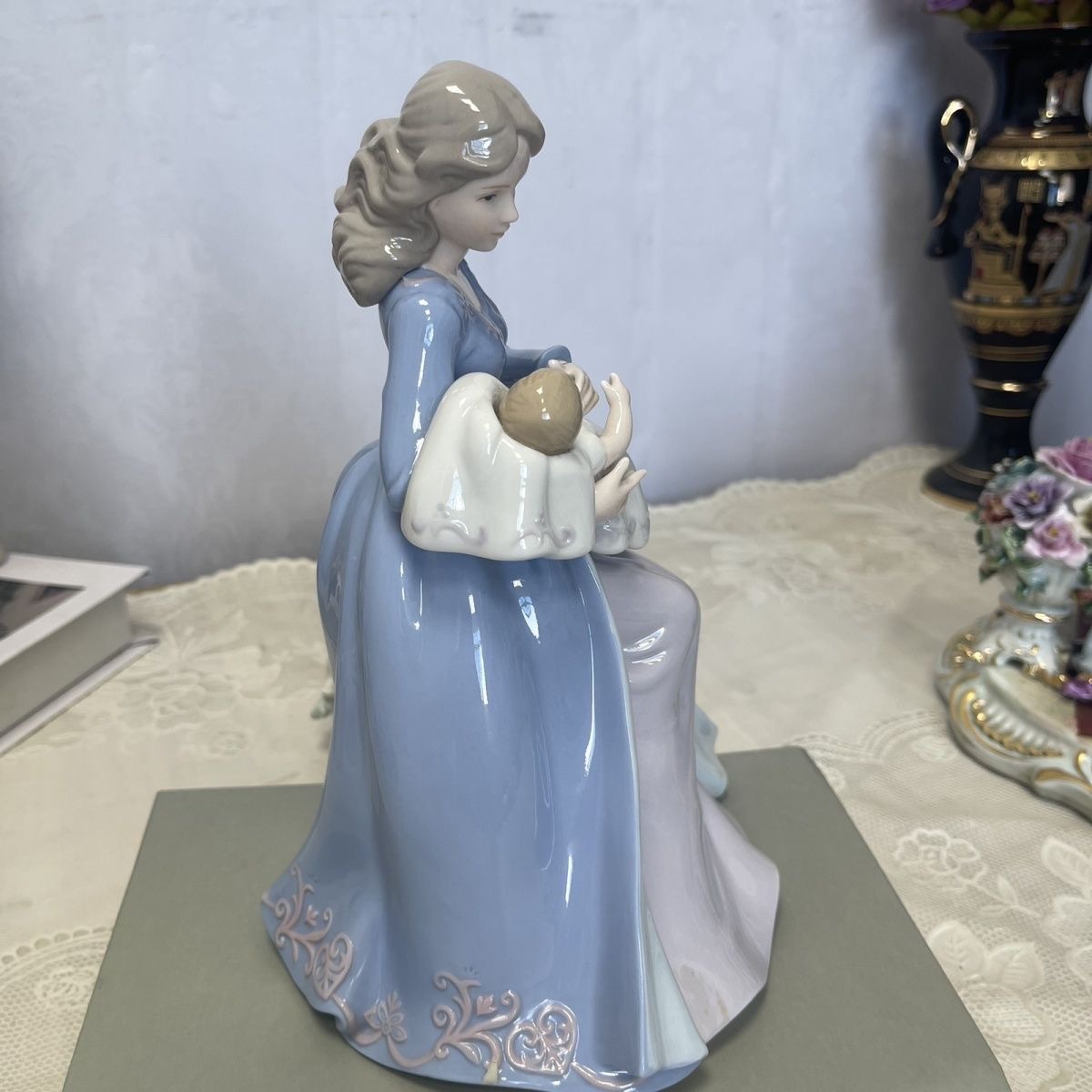 xx-Europe Mother Child Ceramic - Art And Craft For Mother'S Day 评论和价格