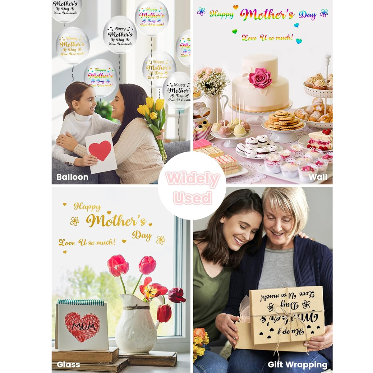 Mother’s Day Party Balloon Sti - Art And Craft For Mother'S Day 评论和价格