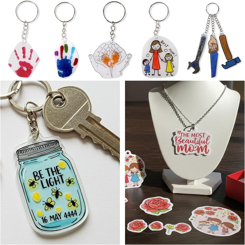 LIKE WISH Shrink Plastic Art S - Art And Craft For Mother'S Day 评论和价格