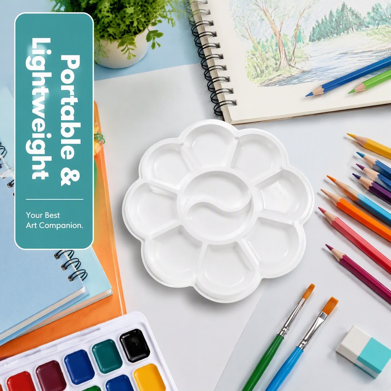20PCS 10‑Well Disposable Flowe - Acrylic Pour Paint 评论和价格
