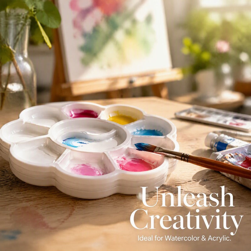 20PCS 10‑Well Disposable Flowe - Acrylic Pour Paint 评论和价格